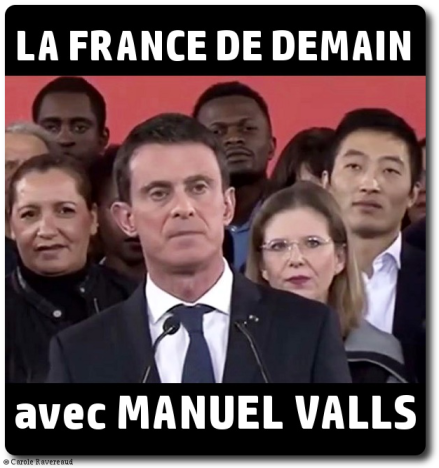 Manuel Valls, candidat à la présidence de la République Française